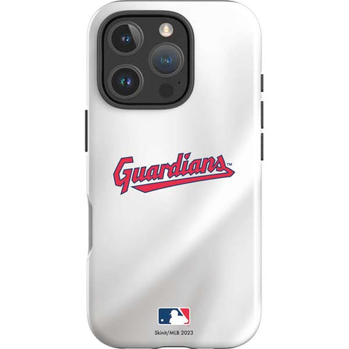 MLB Cleveland Guardians Home Jersey iPhone 16 Pro Max Impact Case